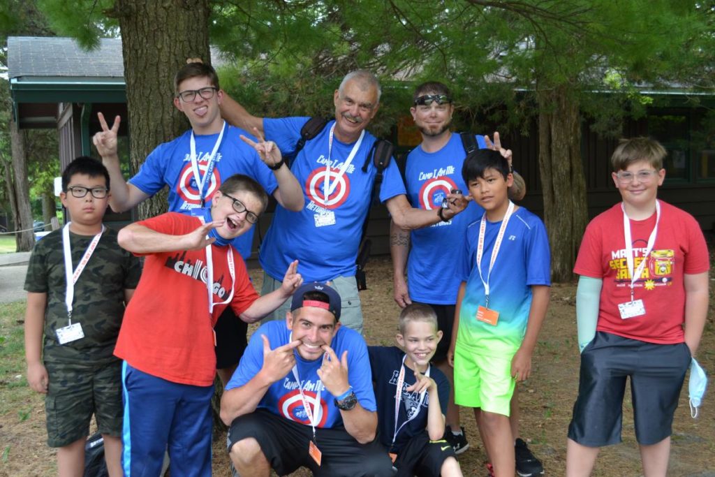 Group of IFSA Campers posing for a photo