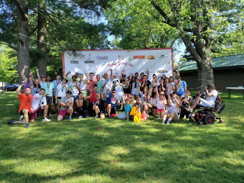 Group Photo of Camp I Am Me Campers