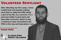 Volunteer Spotlight Hosam Hadid